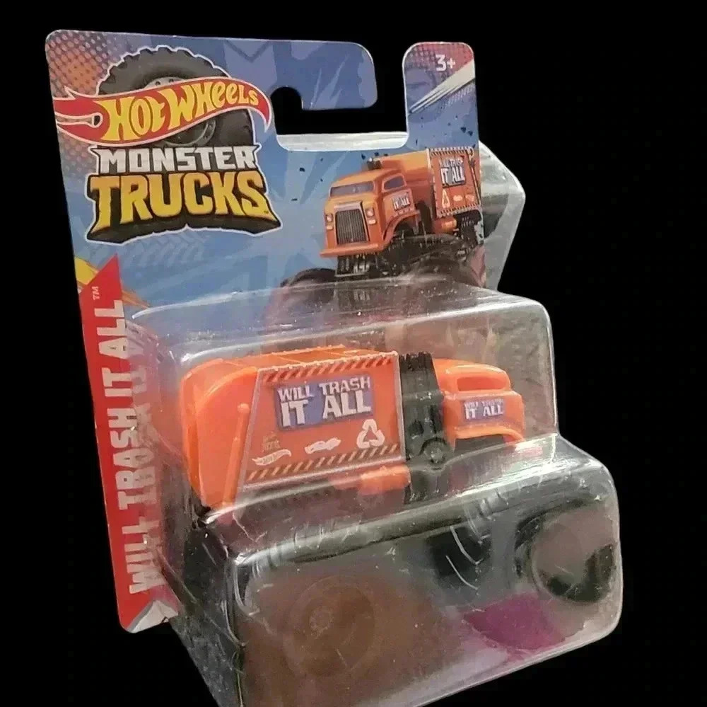 Hot Wheels Monster Trucks 1:70 Scale Will Trash It All - Picture 2 of 4
